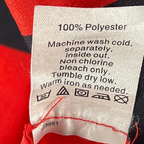 J. Crew Women's Red/Blue Striped Top Size S - Picture 9 of 10